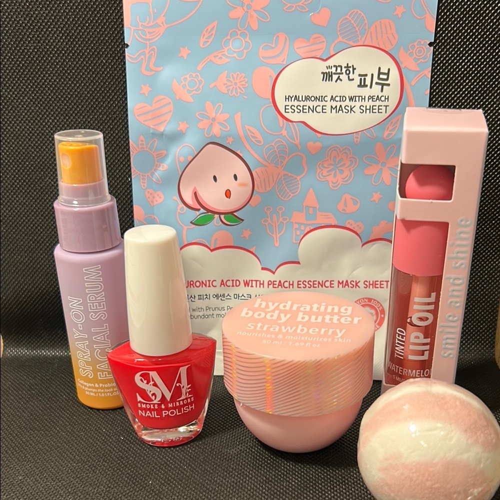 Peach Essence Mask and Beauty Set #1